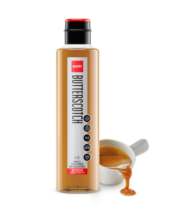 SHOTT 샷 시럽 버터스카치 1000ml - 메인 이미지