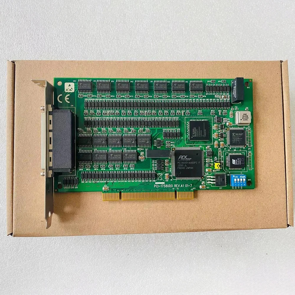 어드밴텍 128채널 I/O IO 카드 PCI-1758UDO REV.A1데이터 캡처