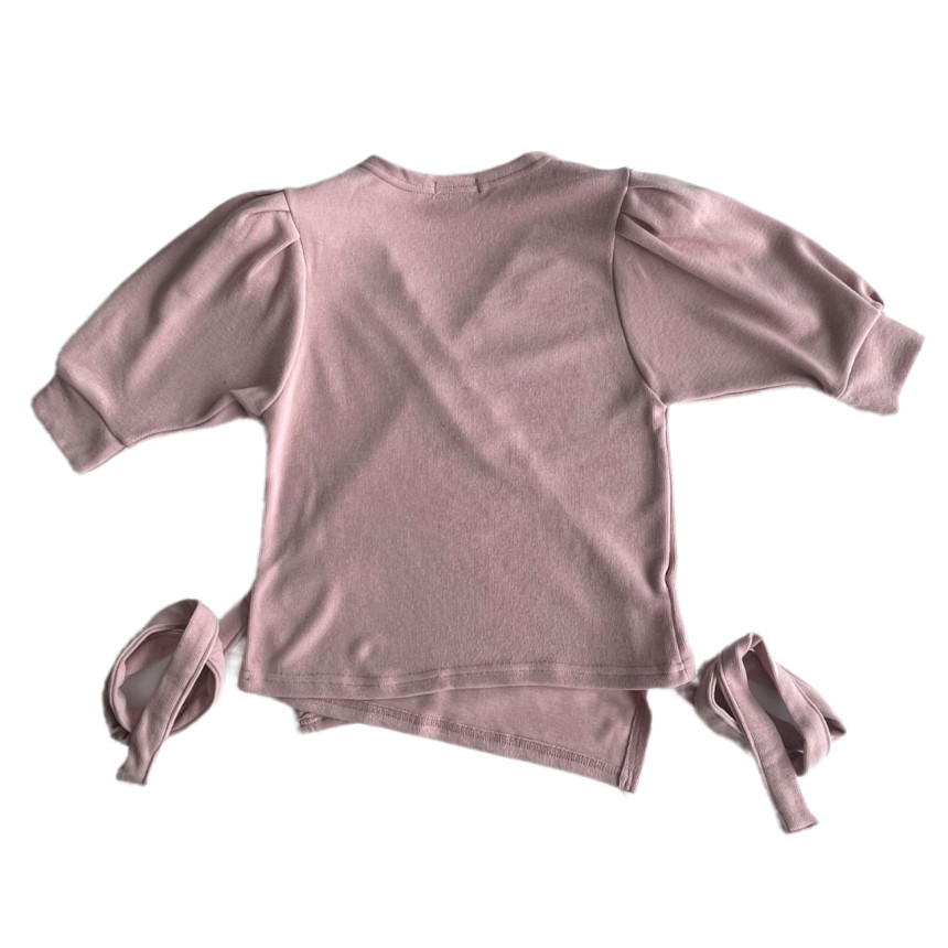 [당일발송💖🚀] 랩가디건 퍼프소매 반팔가디건 3color  하객룩 데이트룩 랩스타일 상세 이미지 43