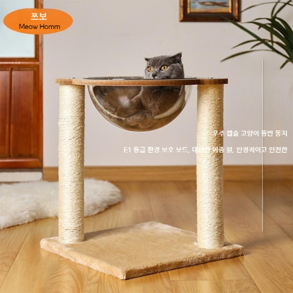 아기고양이 원목 캣타워 놀이터