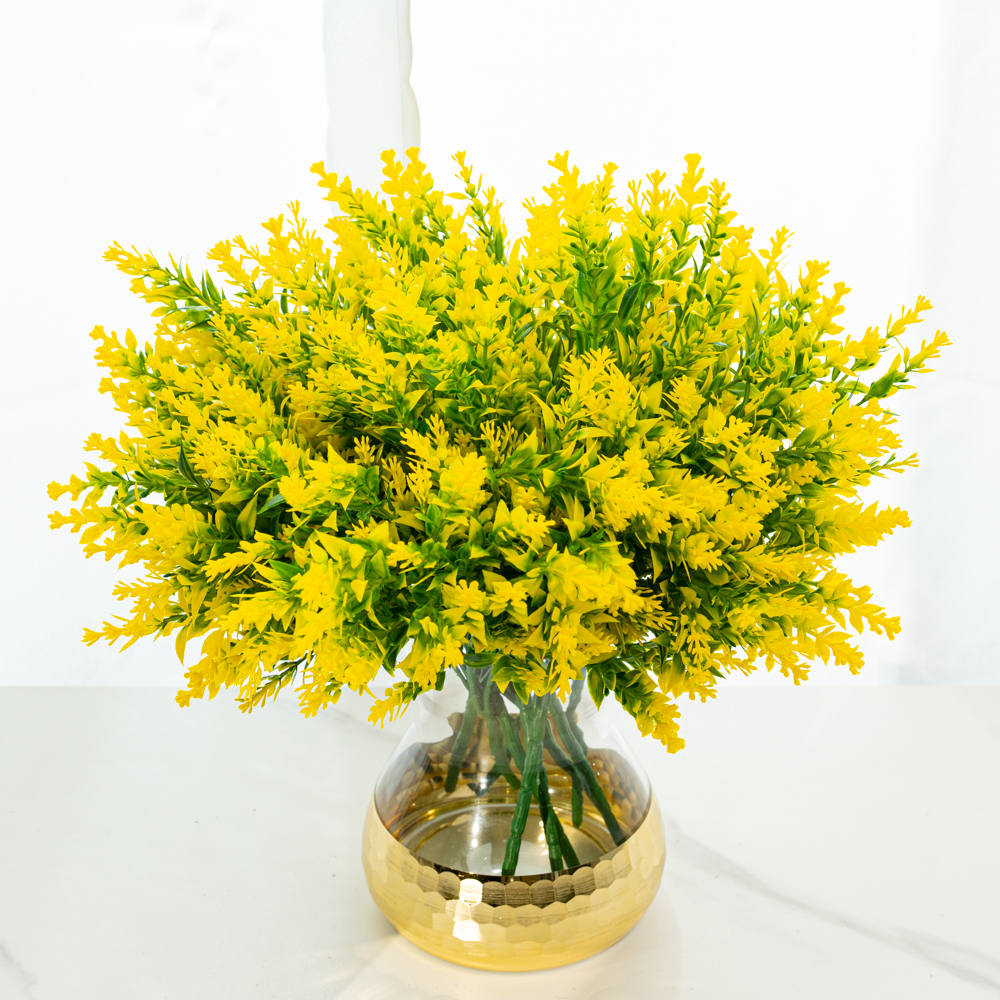 할메이드 생화같은 조화 꽃 hf42 라벤더 1p 이미지 4