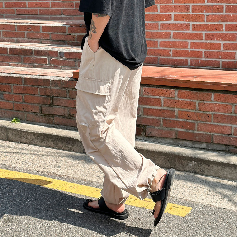 남자냉장고바지 여름카고바지 건빵바지 - 상세 이미지 5