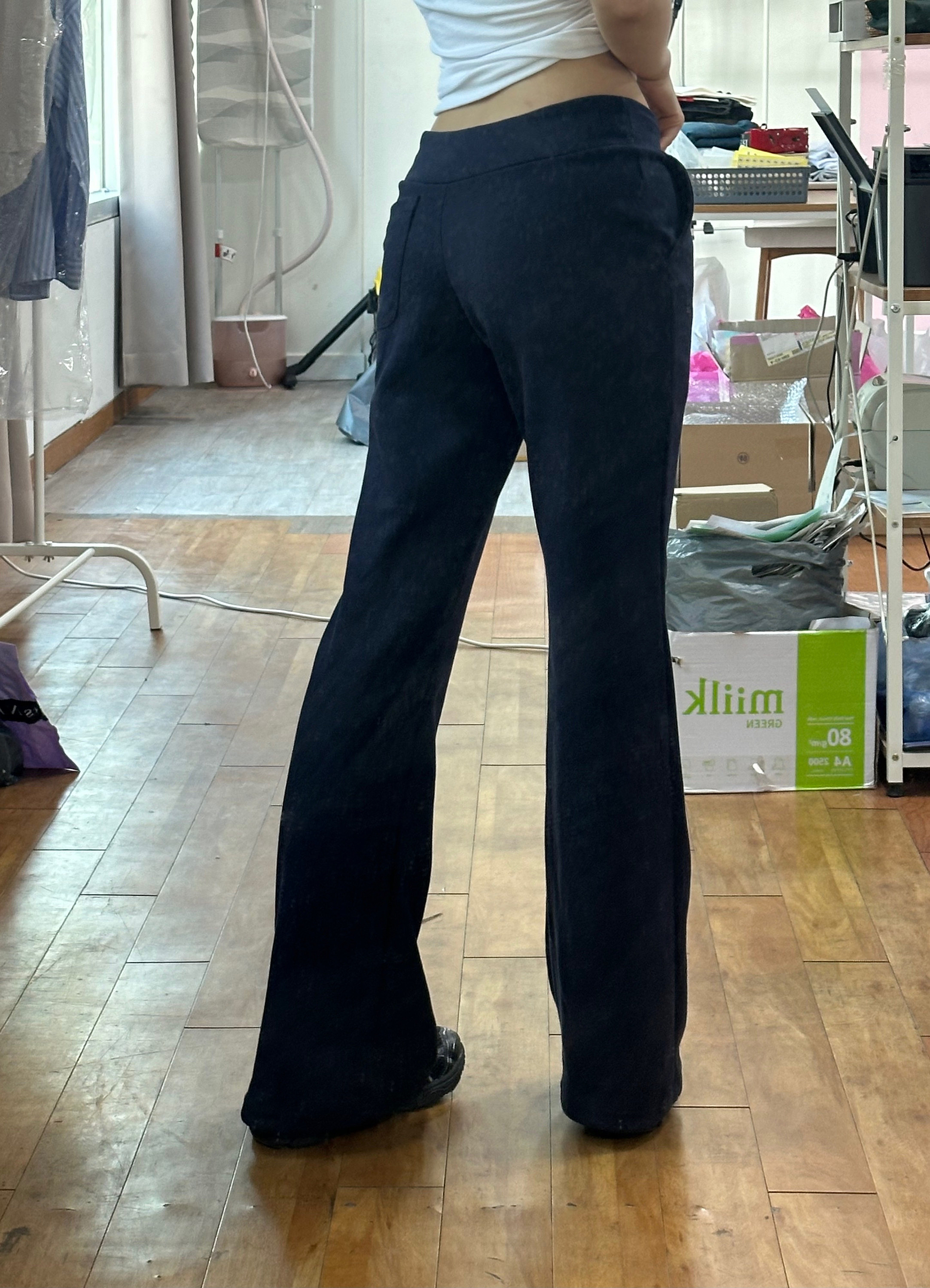 [BNB]/18차진행!🩷] JENNY LOW BOOTSCUT TR PANTS 상세 이미지 5
