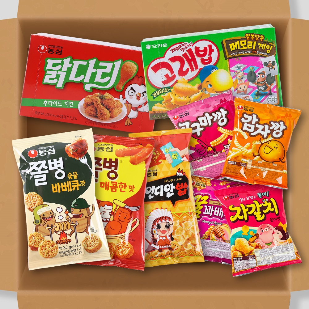 [잇츠팩] 사무실 간식 과자 먹깨비당 9종세트 - 상세 이미지 3