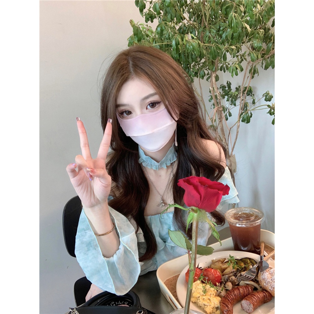 미녀와 순정남 32회 한수아 블라우스 셔츠 공마리 프렌치 쉬폰 의상 옷 패션 - 상세 이미지 4