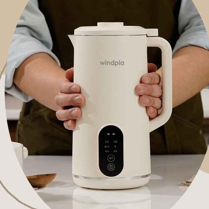 미니 두유 제조기 콩국 기계 콩물 제조기 죽 끓이는 기계