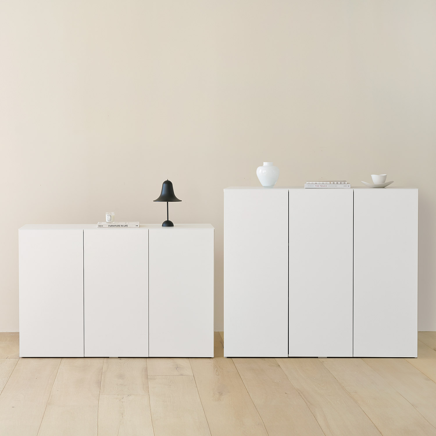 룸앤홈 마일드 더 넓은 모듈 수납장 높은형 1200