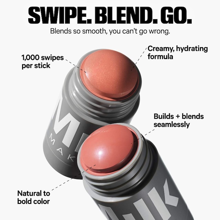 milk makeup 밀크메이크업 립앤치크 크림 블러쉬 스틱 블러셔 werk - 상세 이미지 5