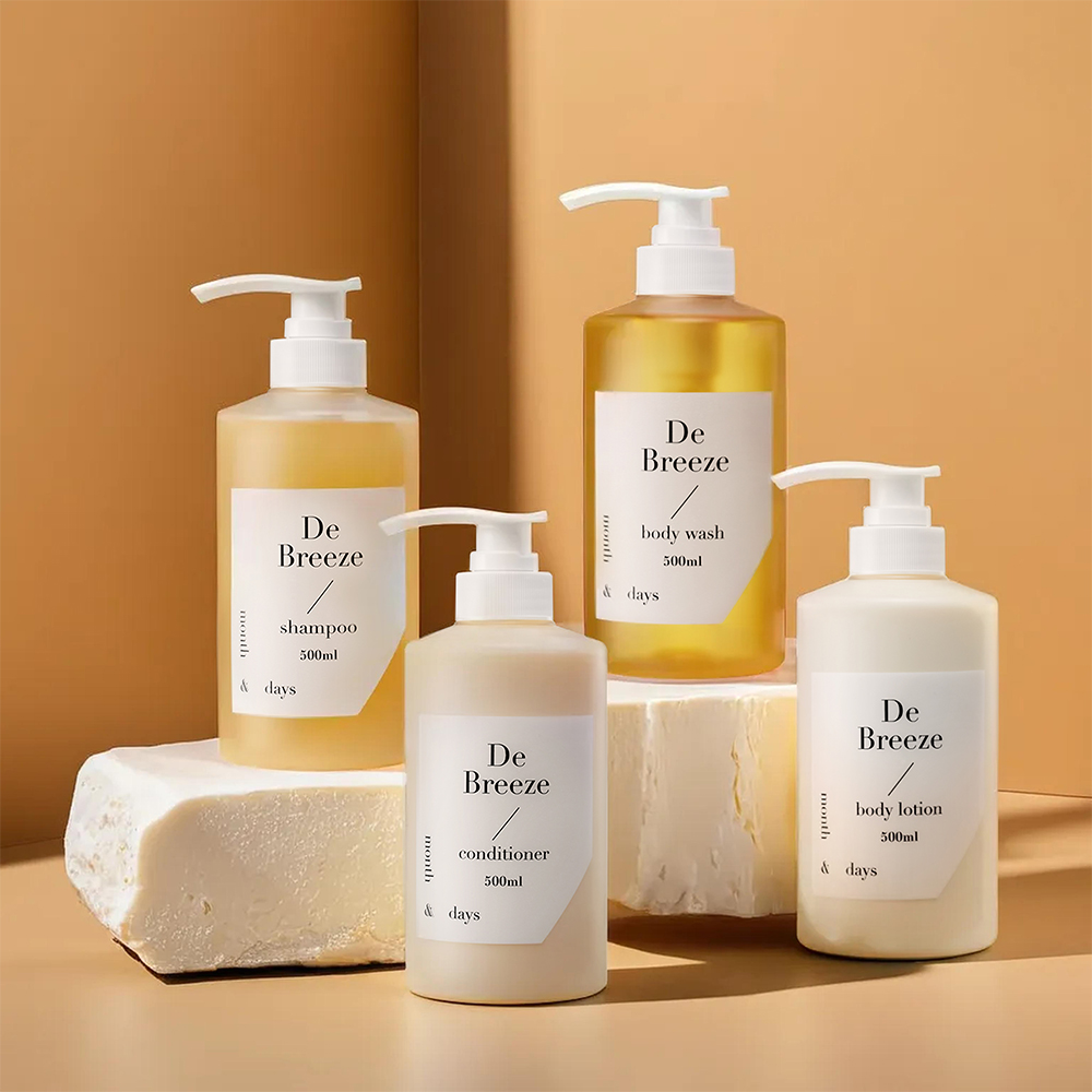 [[4SET] 샴푸+컨디셔너+바디워시+바디로션 (향 선택가능) (500ml)  퍼퓸케어 향좋은 - 상세 이미지 2