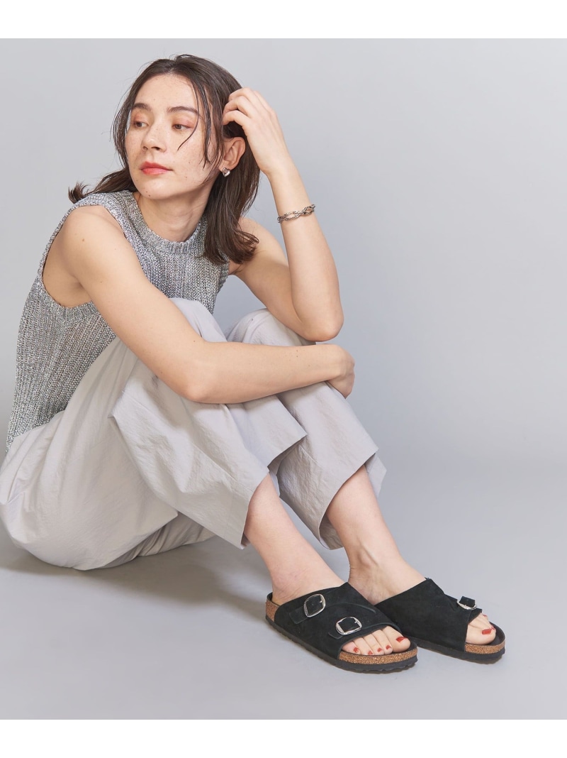 버켄스탁 BIRKENSTOCK x 뷰티앤유스 취리히 샌들 여성 슬리퍼 블랙 - 상세 이미지 2