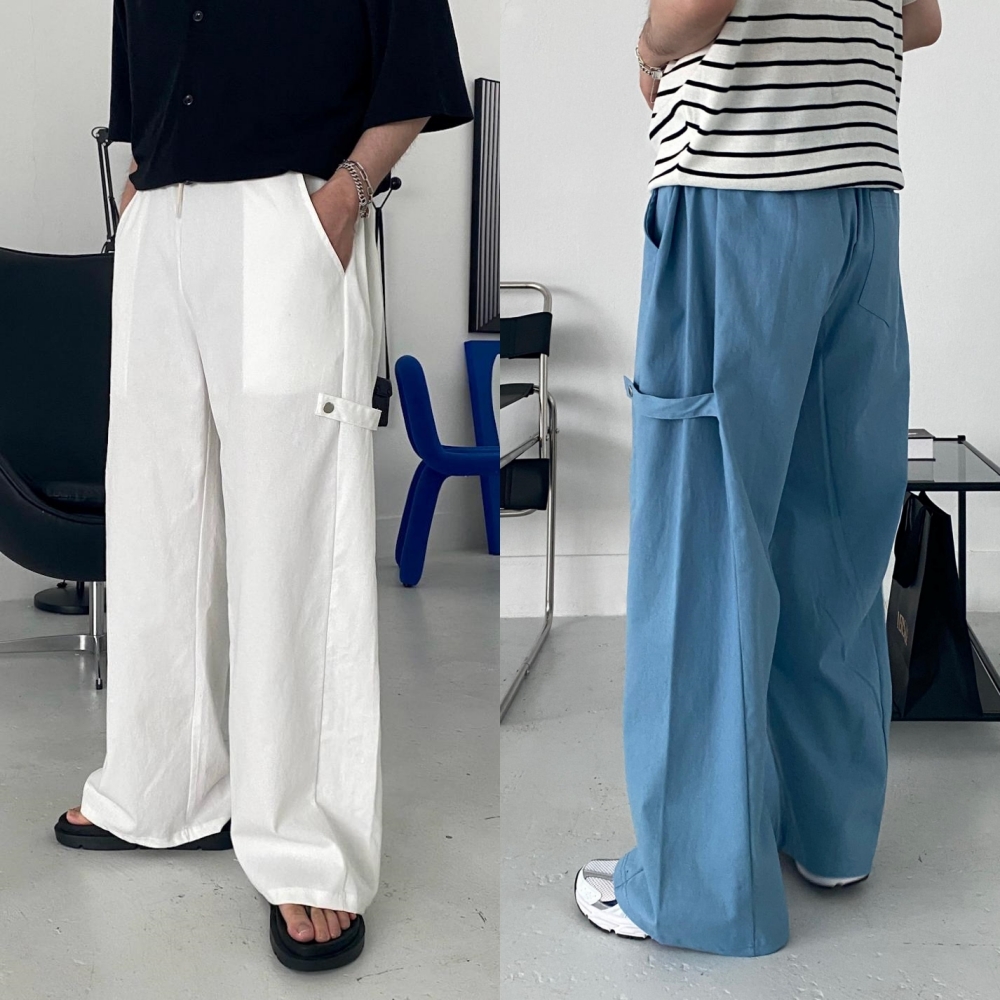 카펜터팬츠 워크팬츠 벌룬팬츠 - 상품 이미지