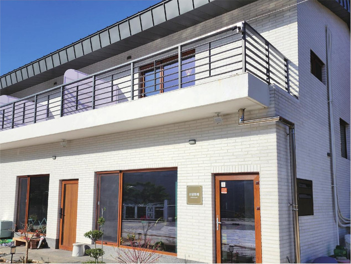 엠보싱화이트타일 300x50x10T / 하다건재 천연석타일