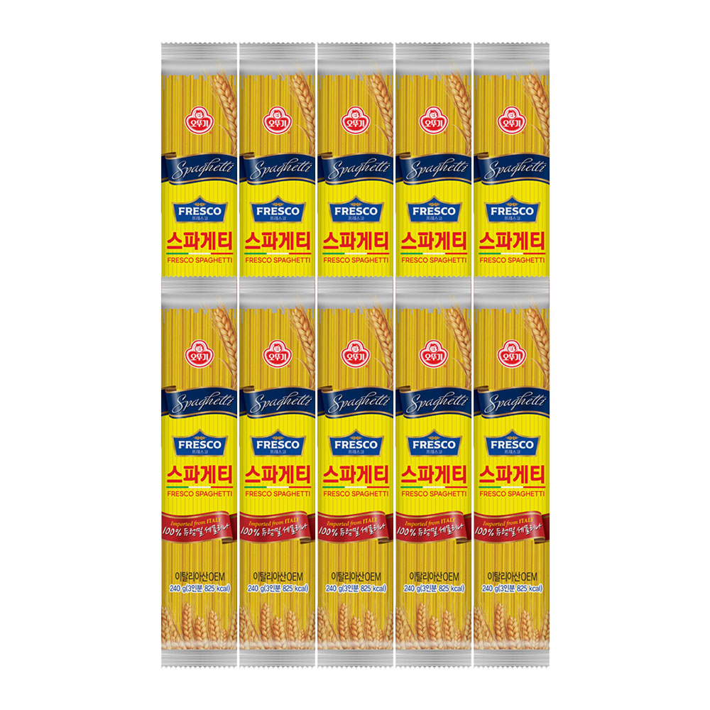 오뚜기 프레스코 스파게티 240g 10개 - 메인 이미지