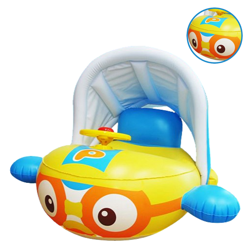 돌아기튜브 유아 18개월 파라솔 보행기튜브 뽀로로