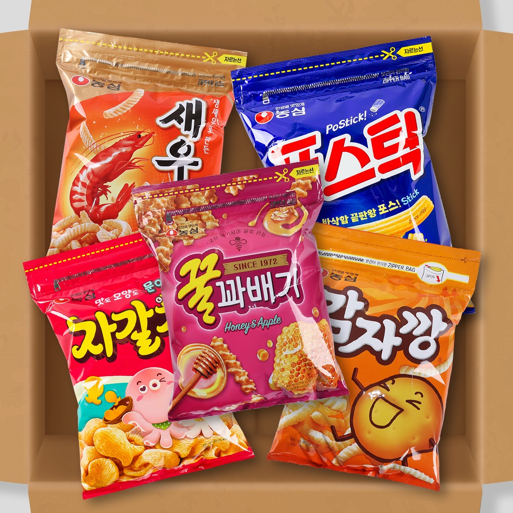 [잇츠팩] 사무실 간식 과자 위풍당당 5종세트 - 상세 이미지 3