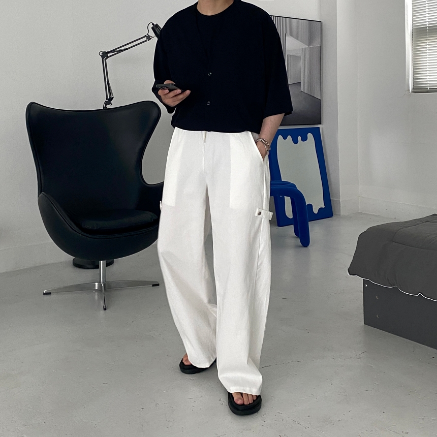 카펜터팬츠 워크팬츠 벌룬팬츠 - 상세 이미지 4