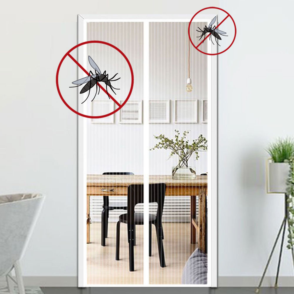 현관문 방충망 자동롤 출입문 자석 모기장 문 방충 그물망