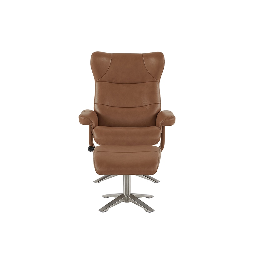 까사미아 NEW 옴므 스툴포함, 브라운, 1인용