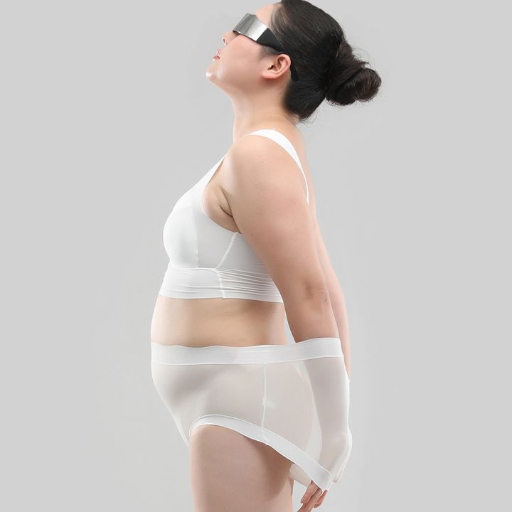 로제티카 초고탄력 쿨링 노라인 빅사이즈 팬티 4P - 상세 이미지 3