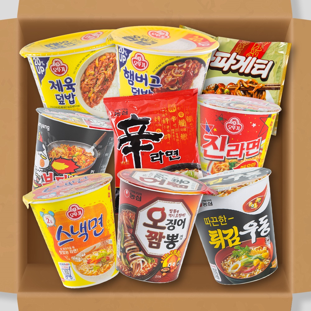 [잇츠팩] 사무실 간식 라면 혼밥족이당 9종세트 - 상세 이미지 3