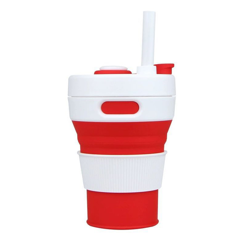 접이식 실리콘 휴대용 폴딩컵 450ml - 상세 이미지 3