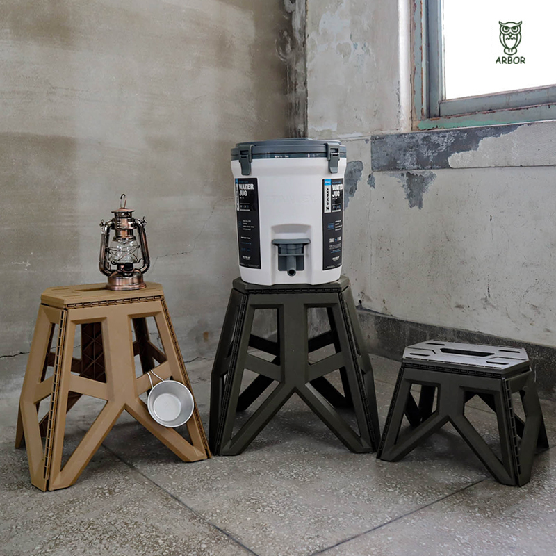아버 아웃도어 미니 워터저그 스탠드 스툴 S 받침대 캠핑 물통 거치대 접이식