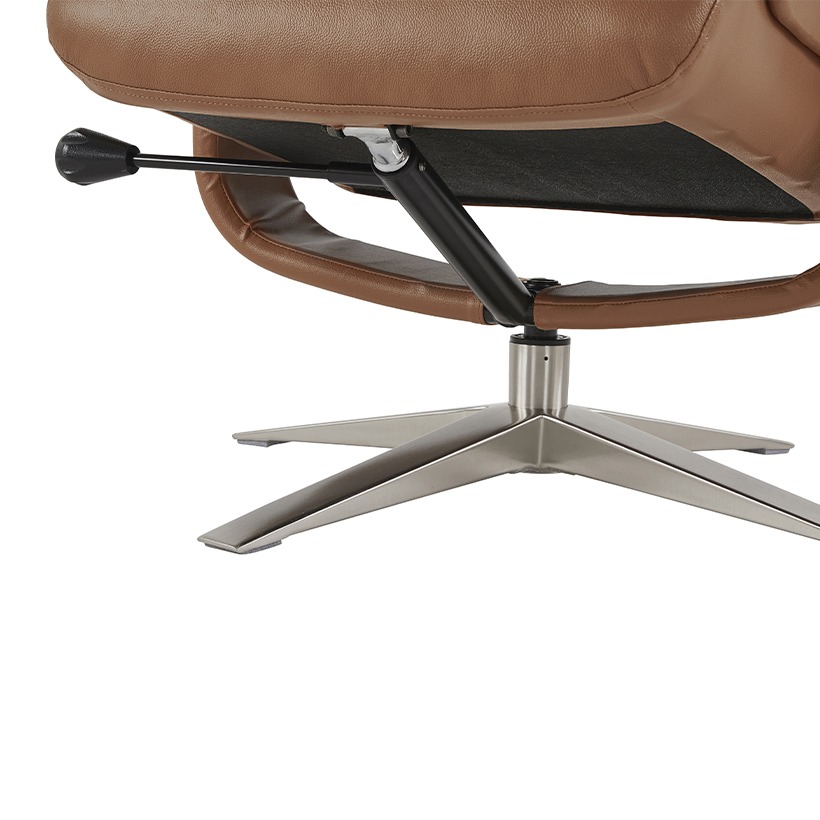 까사미아 NEW 옴므 스툴포함, 브라운, 1인용