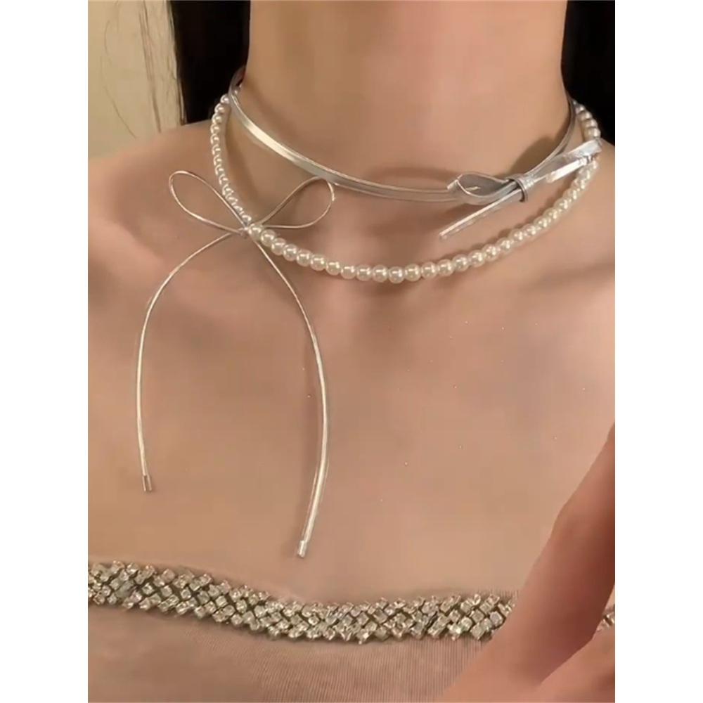 미우새 401회 양정아 목걸이 진주 트렌디 발레코어 의상 옷 패션 - 상세 이미지 2