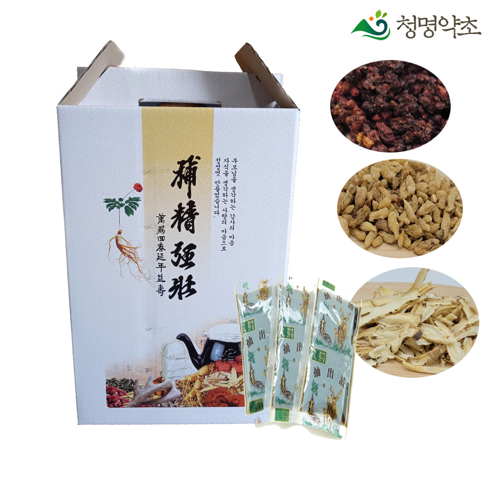 (액상차)오미자 맥문동 도라지100ml  60봉 : 청명약초