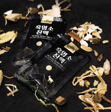 흑씨네고을 흑염소 진액 120포 구성