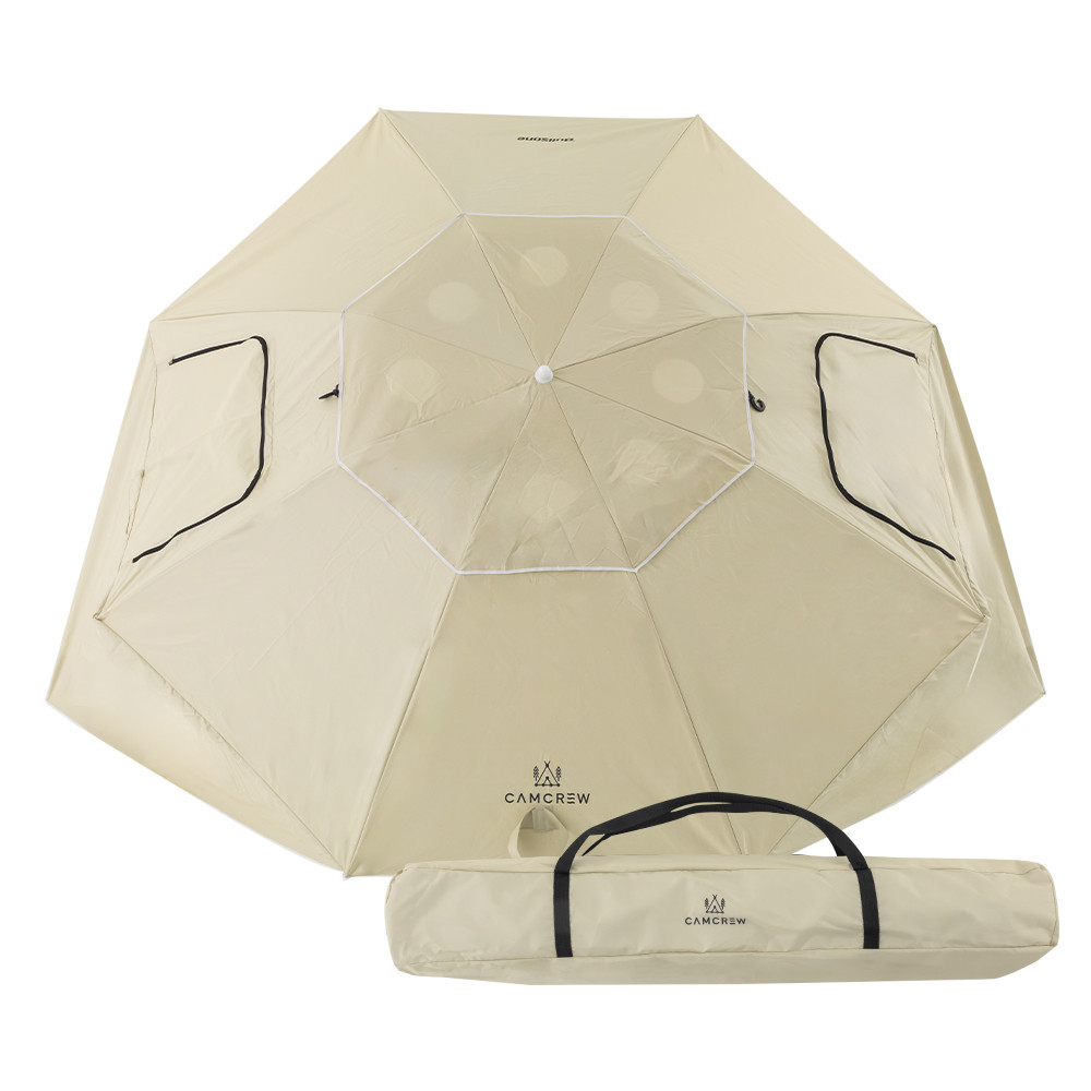 [불스원] 캠크루 1초 파라솔 3단 접이식 초경량 우산 텐트 컴팩트 민트