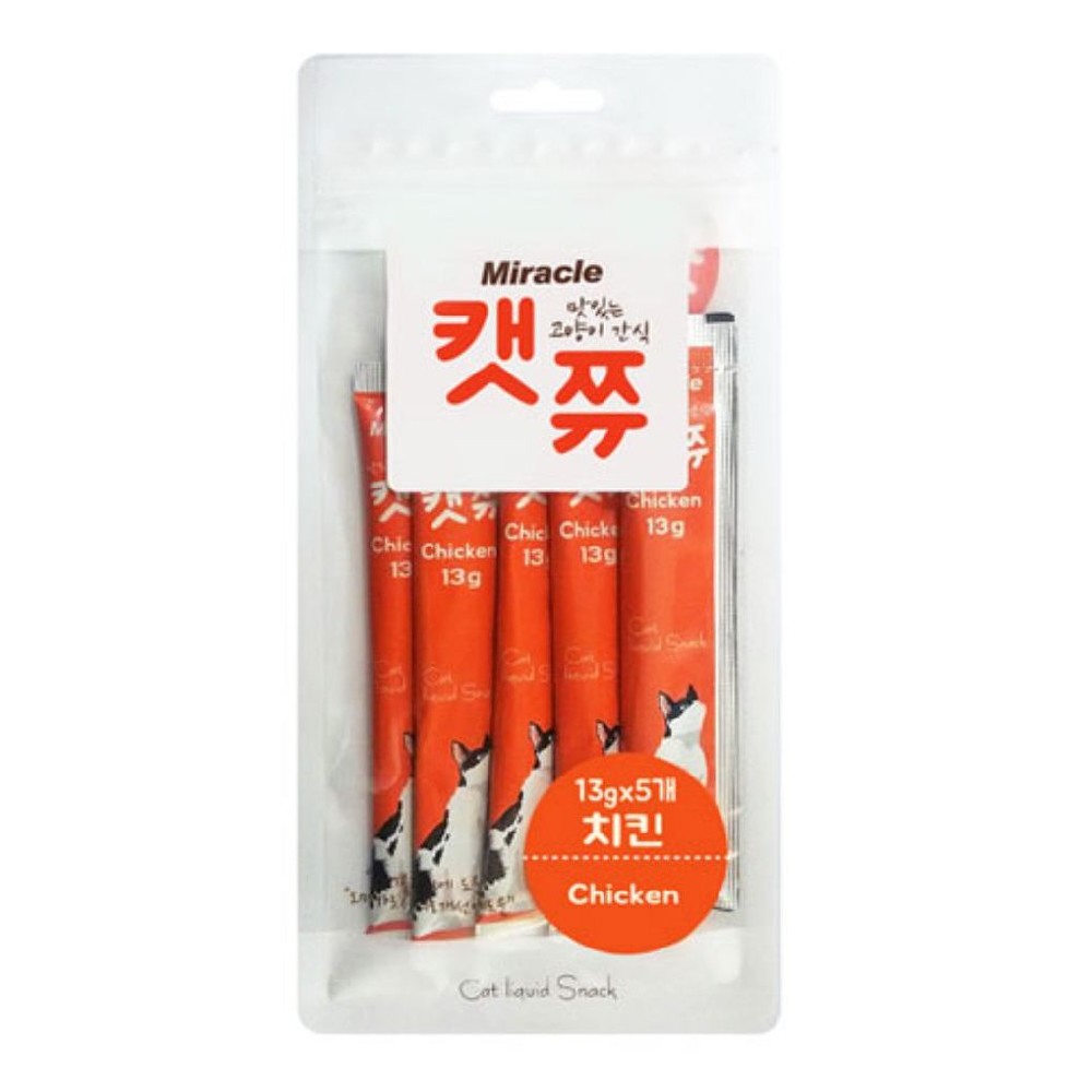 캣쮸 치킨 5개입 펫간식 : 신림마트.lee.com