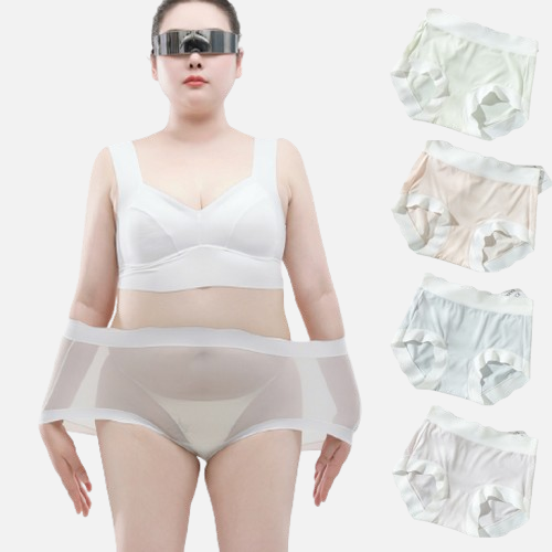 로제티카 초고탄력 쿨링 노라인 빅사이즈 팬티 4P - 메인 이미지