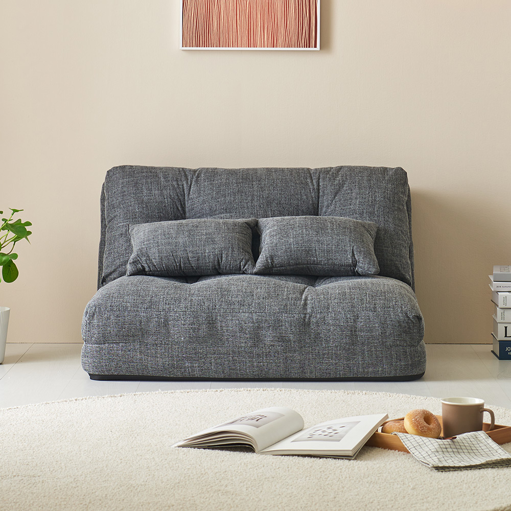 동서가구 휴미 패브릭 좌식 소파베드 접이식 소파베드 1인 2인 DF920692