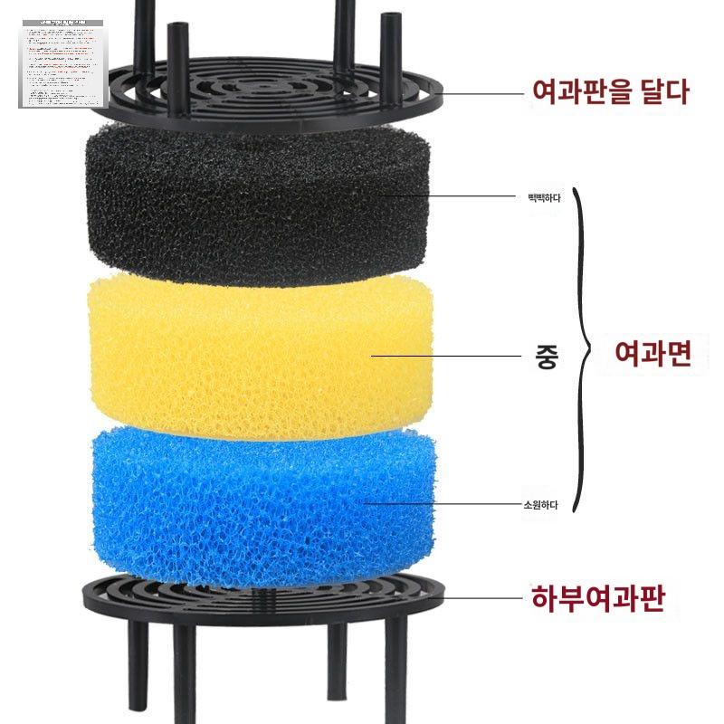 미니 금붕어 수족관 청소 열대어 여과기 오물 : 명성무역