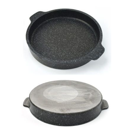 국산 냄비형 그릴드팬 냉삼 불판 닭갈비판 30cm 쭈꾸미 철판 소고기 요리 고기판 고기 인생 김치찜 갈비찜