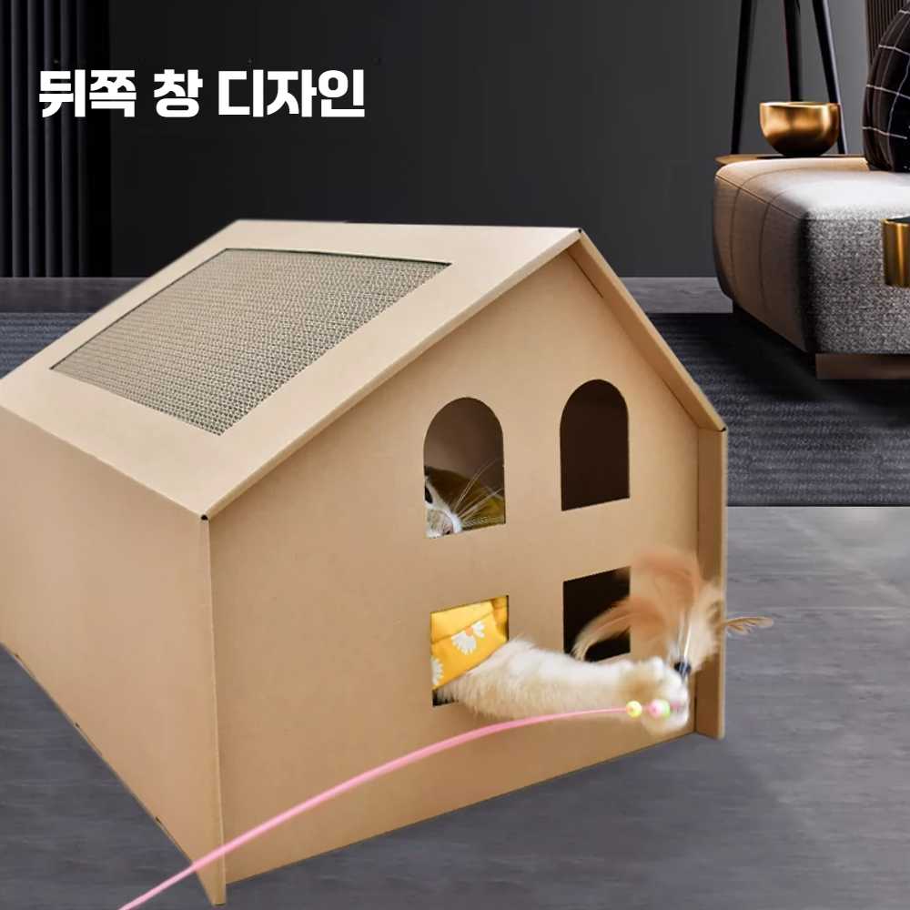 고양이쇼파 소파 강아지 쿠션 침대 매트 고양이 펫집 U자형 소파 의자(대형) - 상세 이미지 5