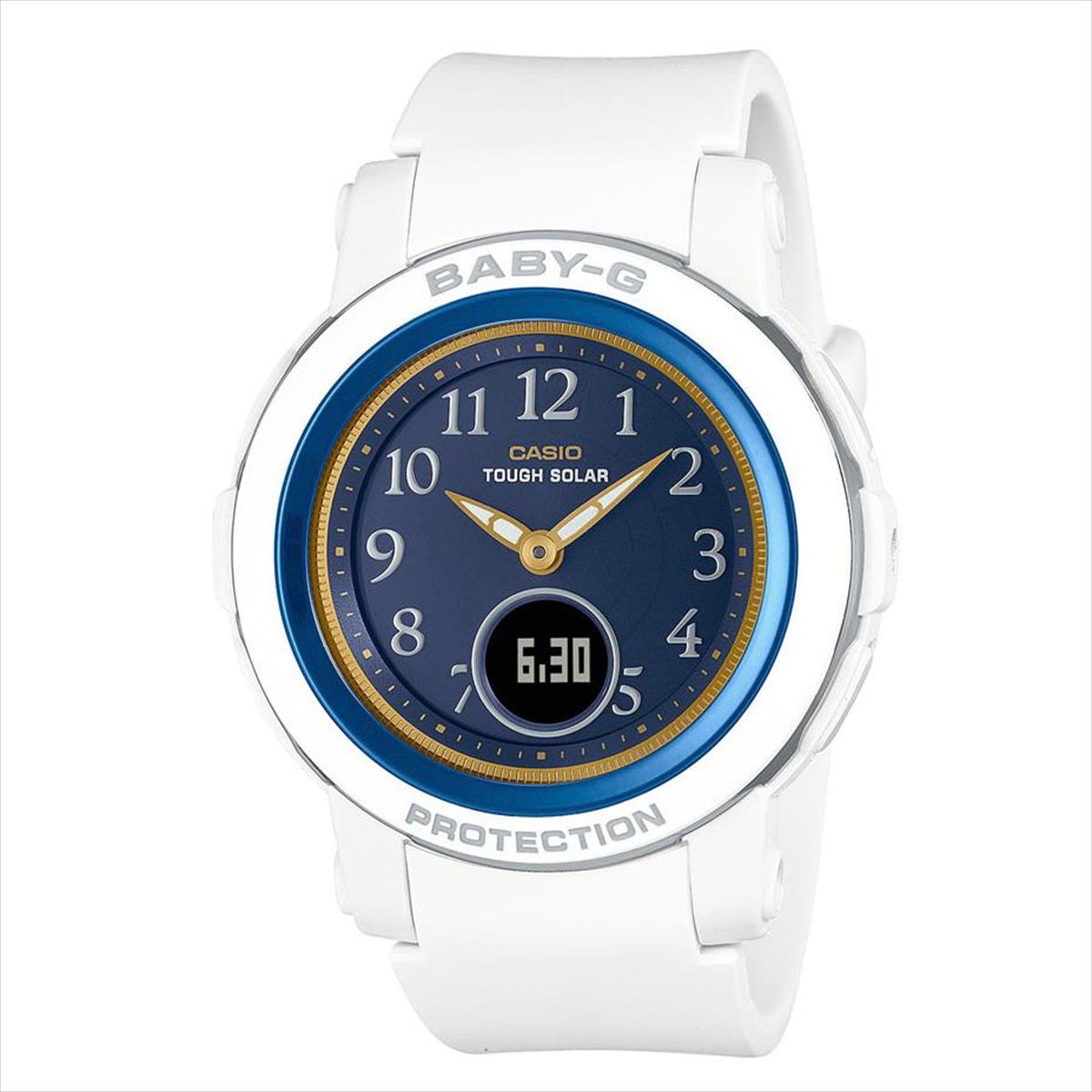 카시오 CASIO 베이비지 한정판 블루 BGA-S290SS-2AJR 여자 손목 캐주얼 시계 - 메인 이미지