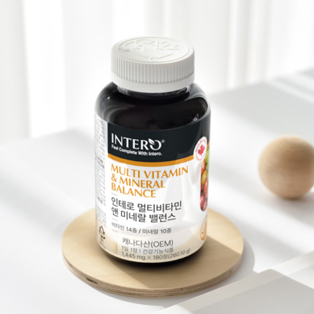 데일리 온가족 천연부원료  지용성 비타민 BD 노인 이문비타민 종합 바이타민 어르신 종비 180정, 3개 - 상세 이미지 2