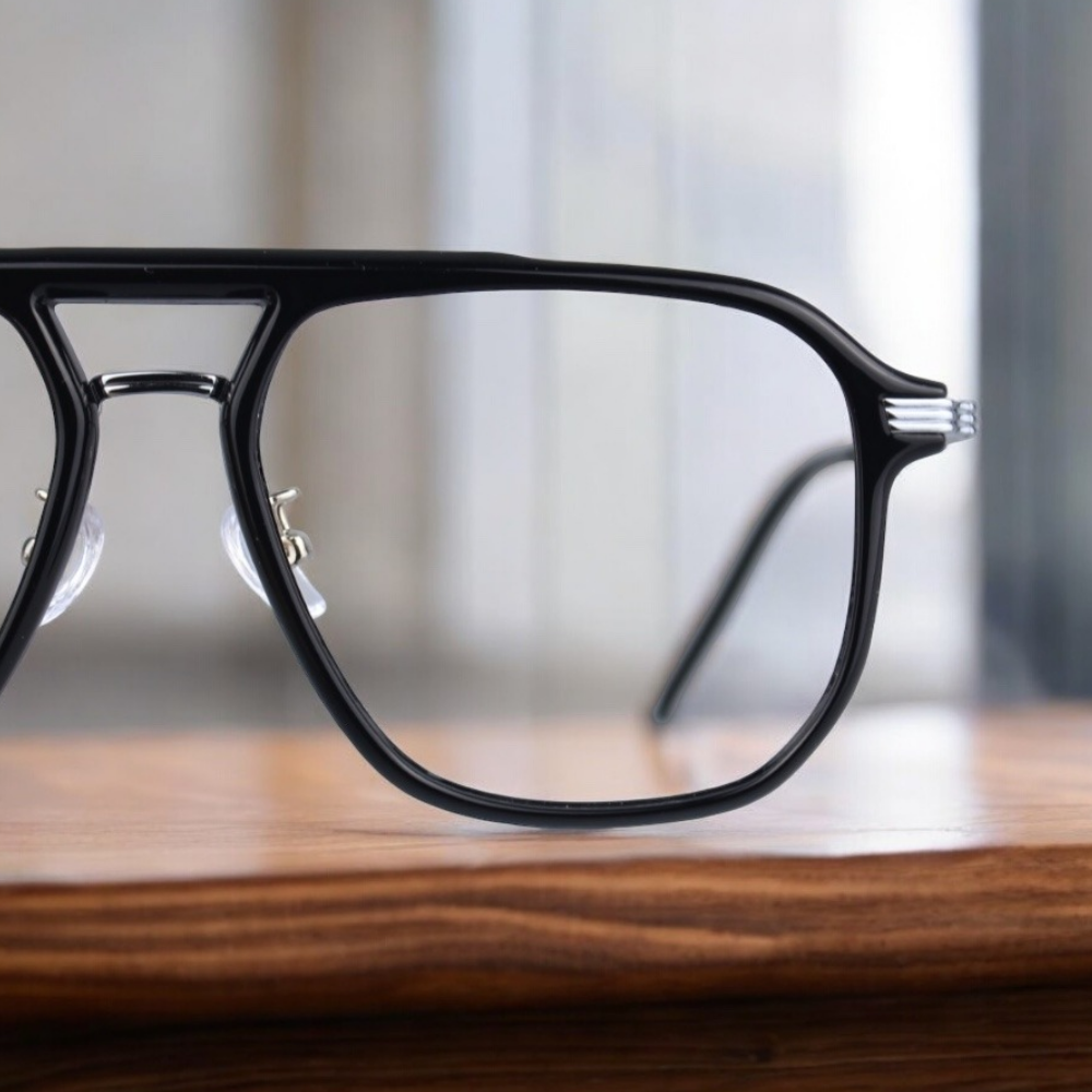 투명 투브릿지안경 보잉 뿔테안경 블루라이트차단 변색렌즈 대두 잠자리 가벼운안경테