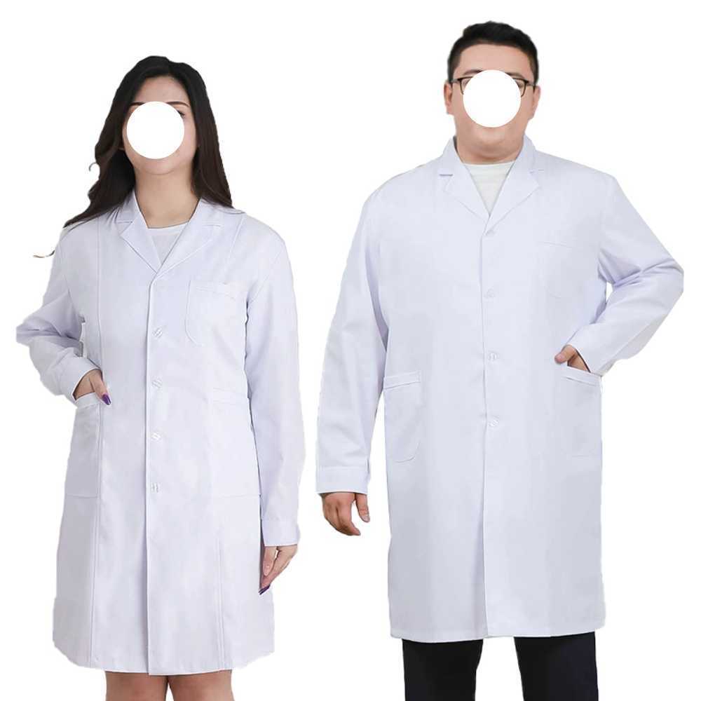 빅사이즈 약국 가운 실험실 유니폼 실험복 작업복 남성 반팔 3XL - 상세 이미지 2