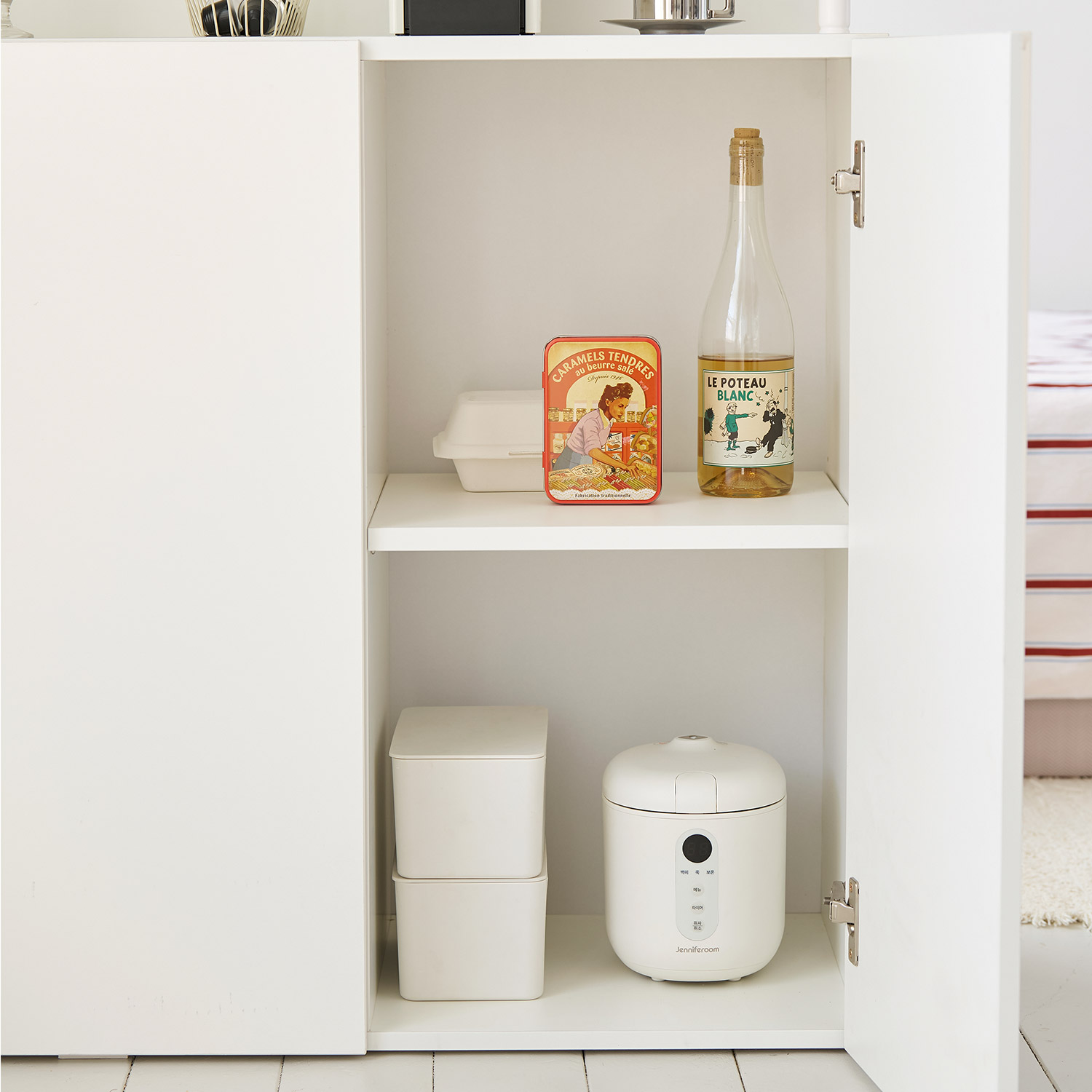 룸앤홈 마일드 더 넓은 모듈 수납장 높은형 1200