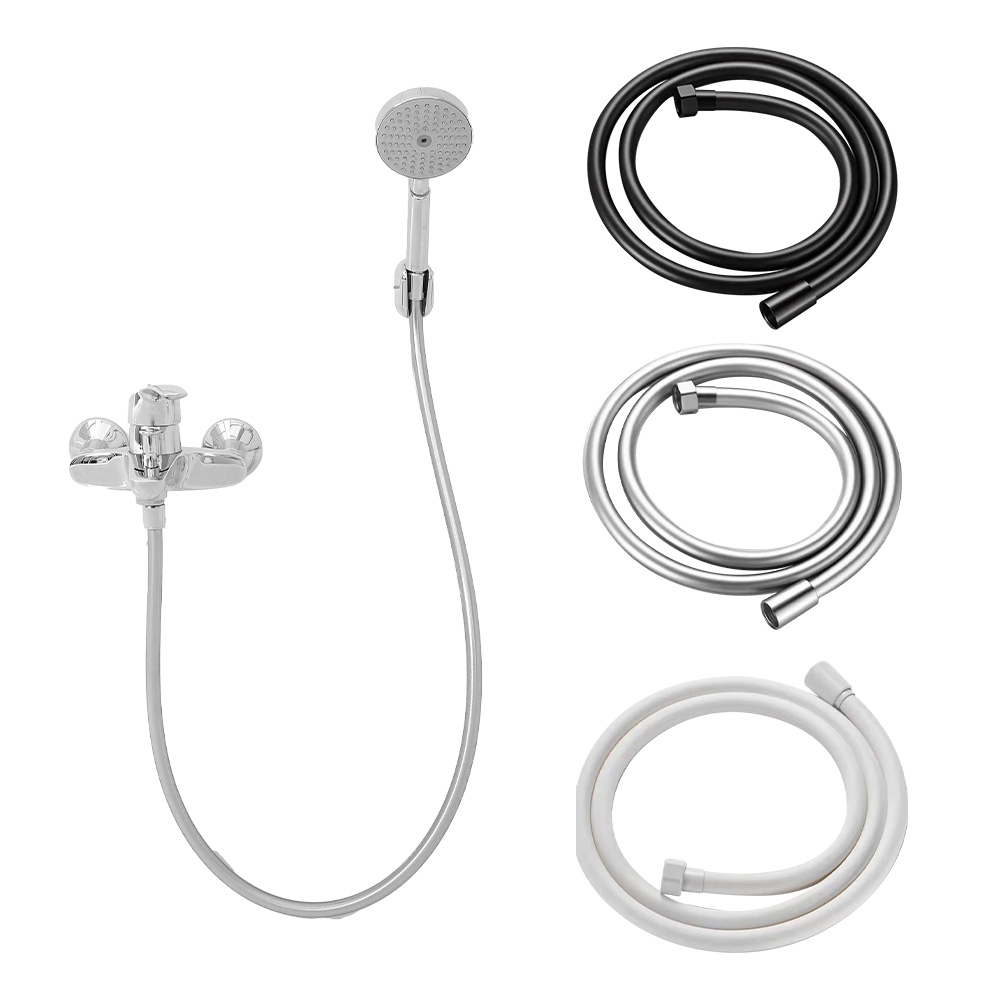 PVC 물때방지 욕실 화장실 샤워호스 샤워기 샤워줄 꼬임방지 튜브형