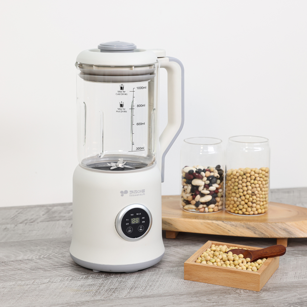 키친아트 두유 제조기 1L 대용량 가정용 콩물 죽 메이커 만드는기계