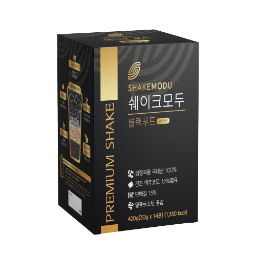 100% 국내산 검은콩 미숫가루 선식 아침식사대용 검정곡물 쉐이크 14 - 상세 이미지 2