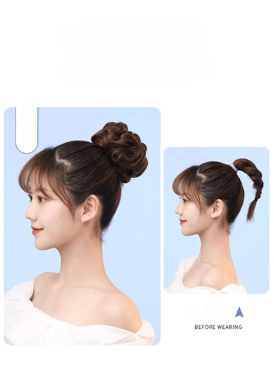 애니윙 자연스러운 볼륨형 집게핀 부분 가발 - 상세 이미지 4