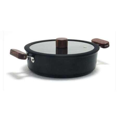 키친아트 IH 넌스틱 어묵탕 냄비 불고기 전골 오뎅탕 그릇 24cm 갈치조림 샤브샤브 밀푀유나베 부대찌개 인덕션겸용