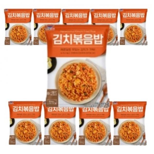 한우물 김치볶음밥 250g 10봉 : 현스 컴퍼니