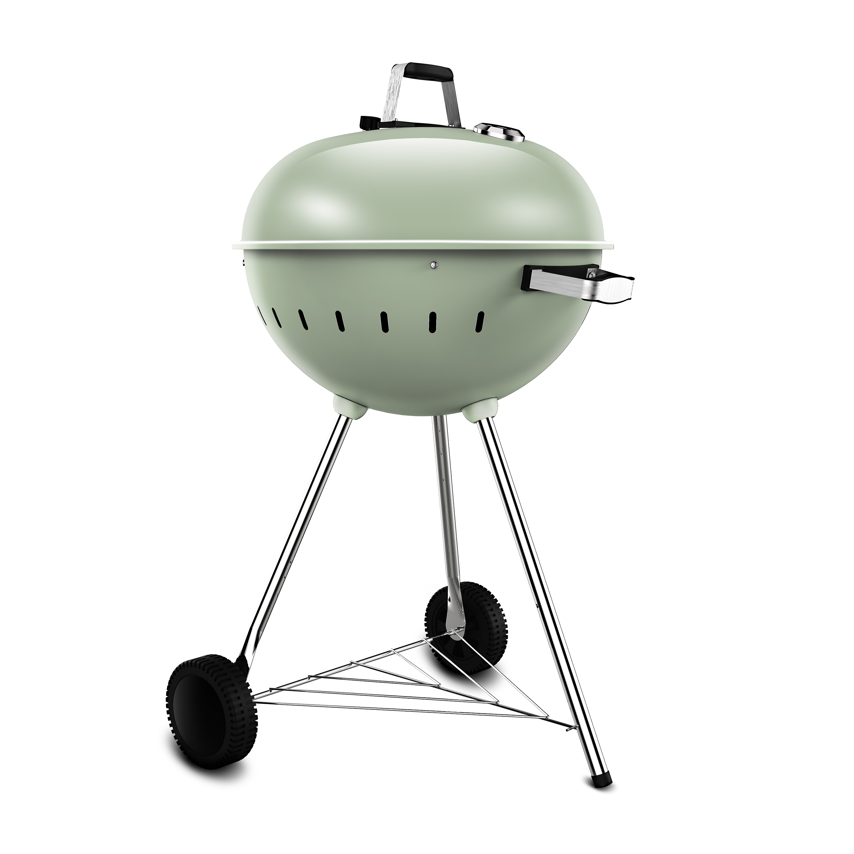 꾸버스 파이어볼 57 바베큐그릴 대형 훈제 훈연 직화 숯불 BBQ 야외 펜션 화로대 겸용