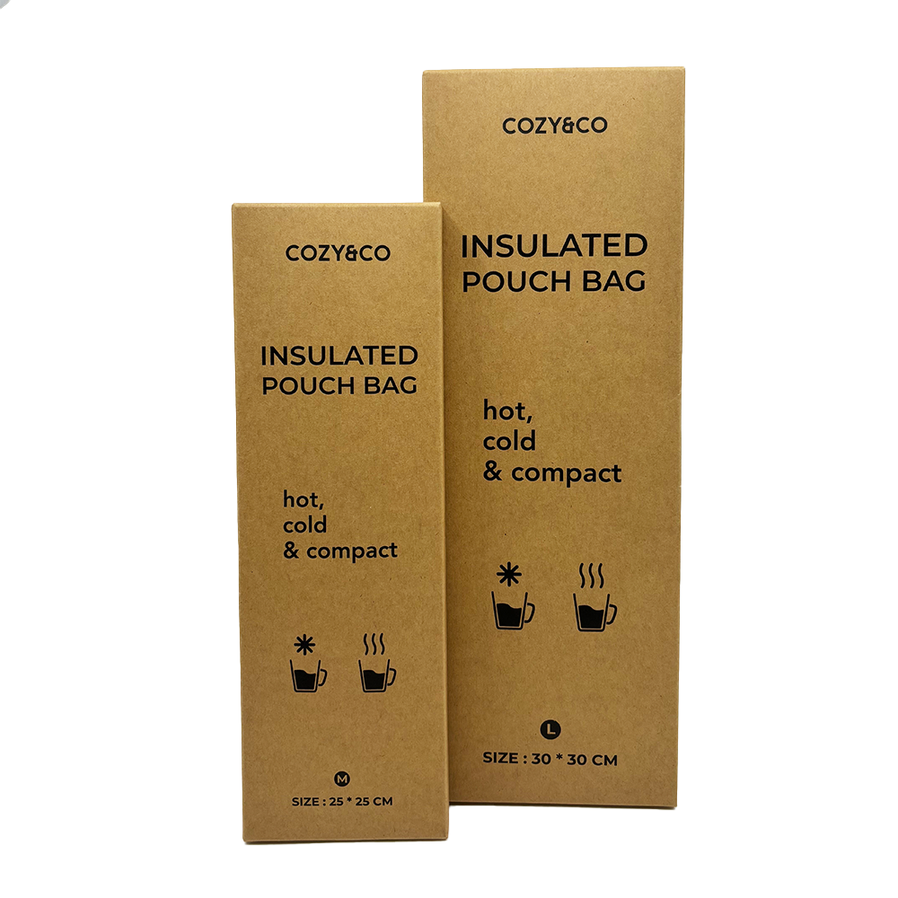 코지앤코 백패킹 보냉백 M 보냉팩 가방 쿨러백 미니 은박 맥주